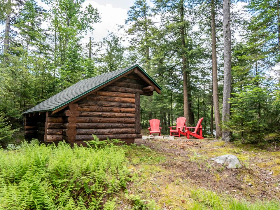 Lean To And Firepit