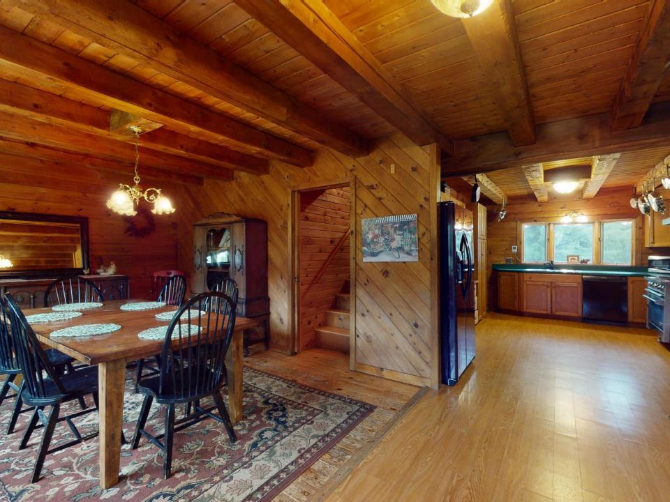 Main House Dining Room and Kitchen