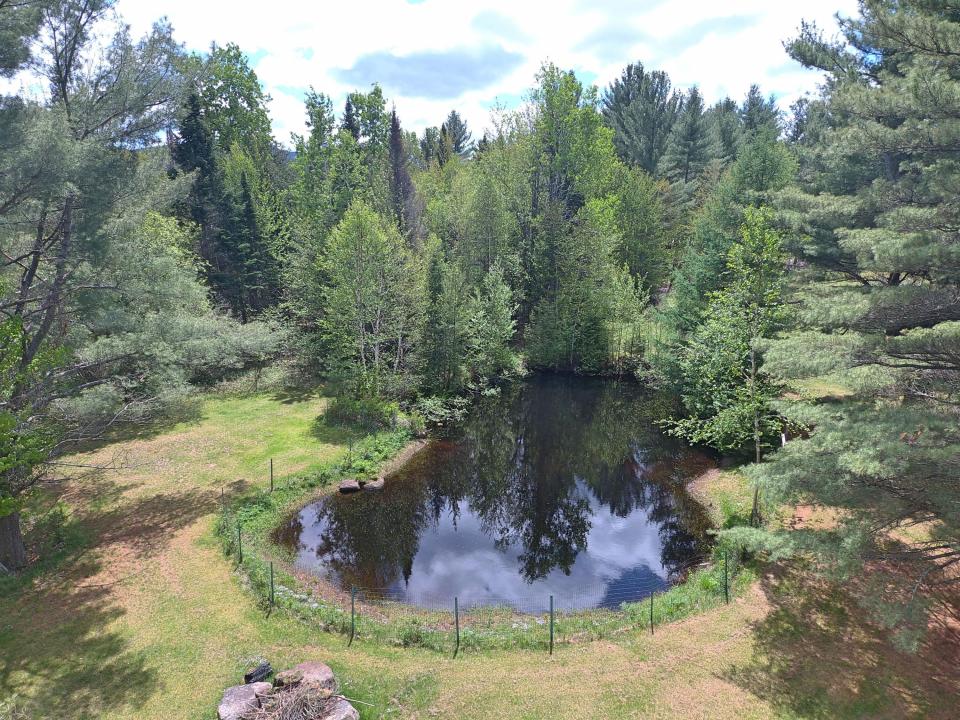 Private Pond on Property