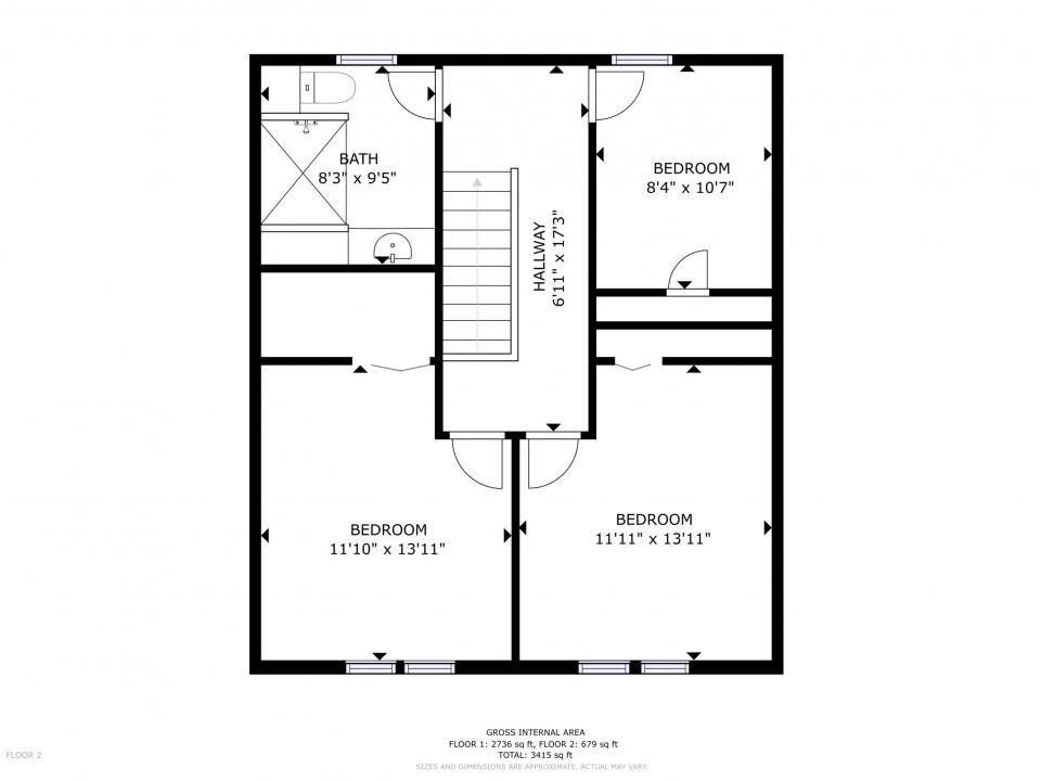 Floor Plan 2nd Floor