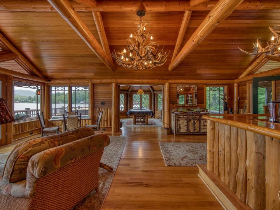 Interior of Boathouse