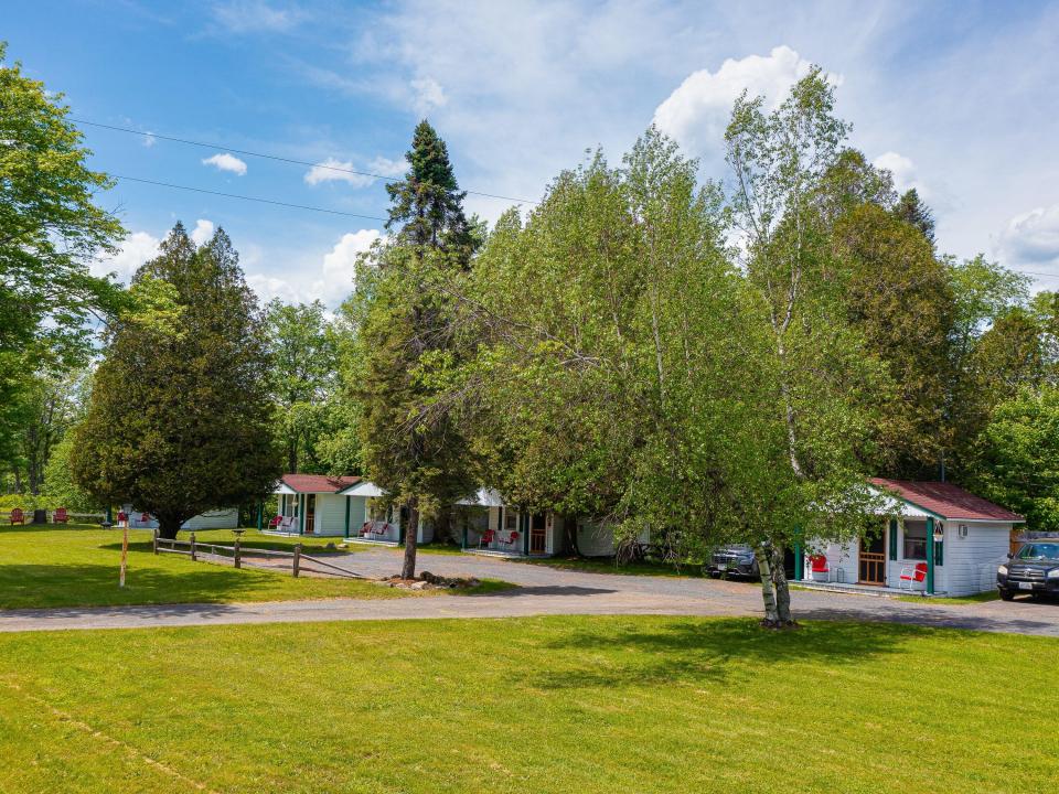 Northwood Cabins - aerial of west side c