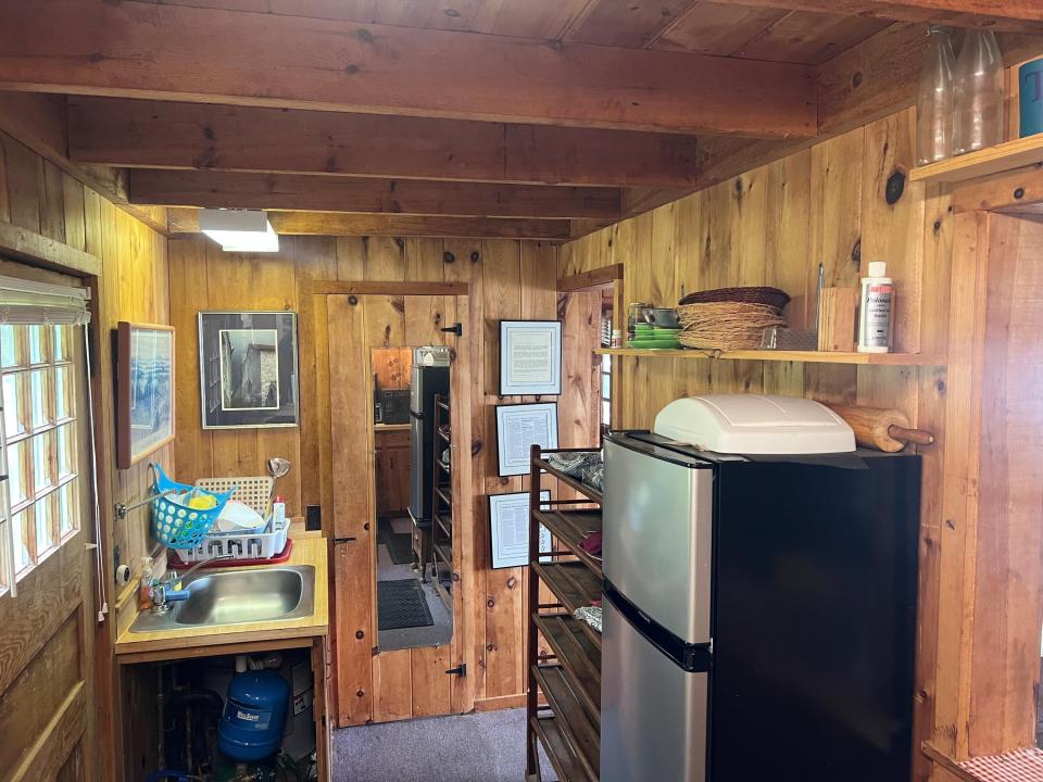 cabin kitchen