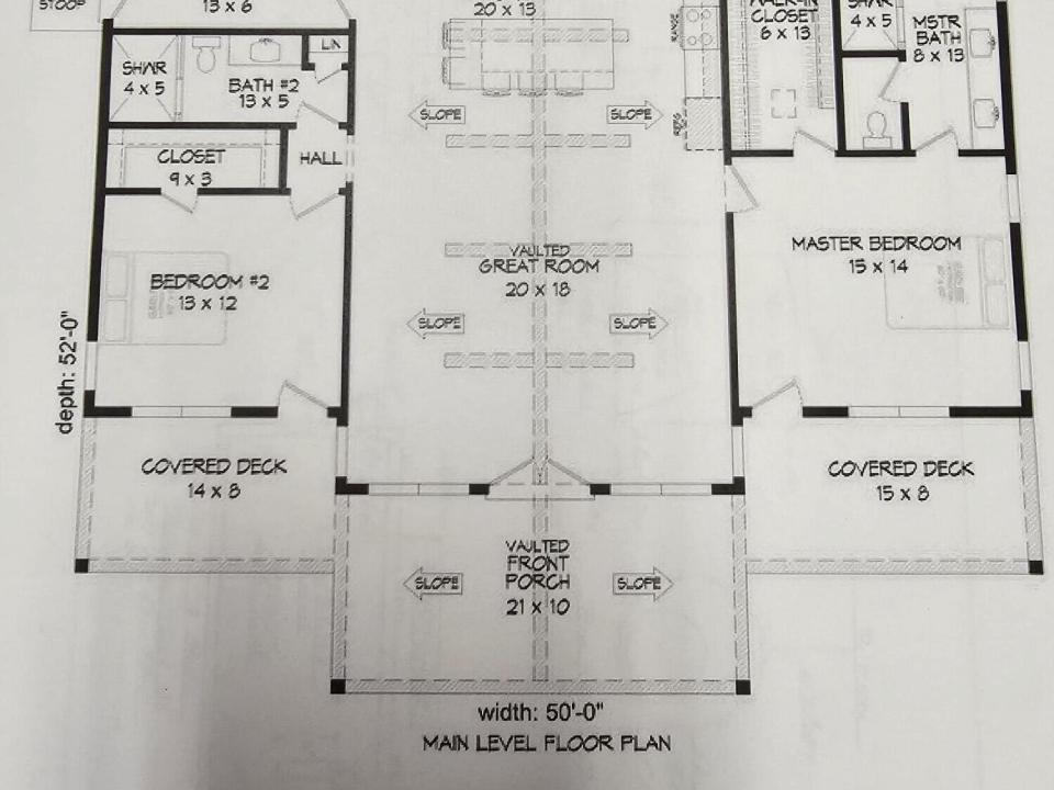 Lot 1 floor plan