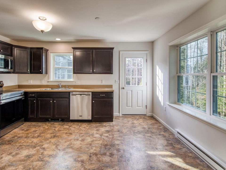 Kitchen & Woods Facing Exit