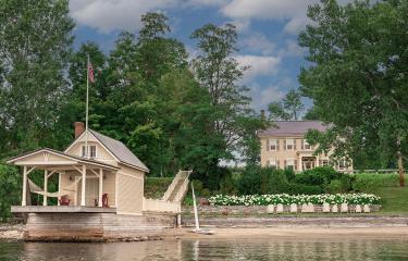 Rosslyn Boathouse and Main House